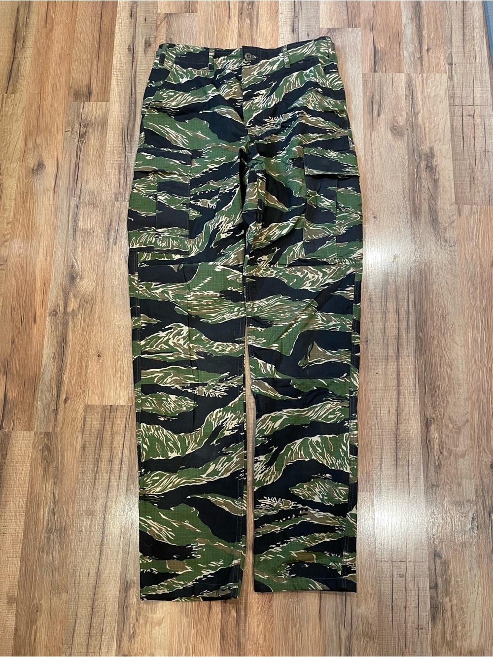TRUSPEC TIGERSTRIPE CAMO SMALL LONG PANTS VIETNAM REPRO
